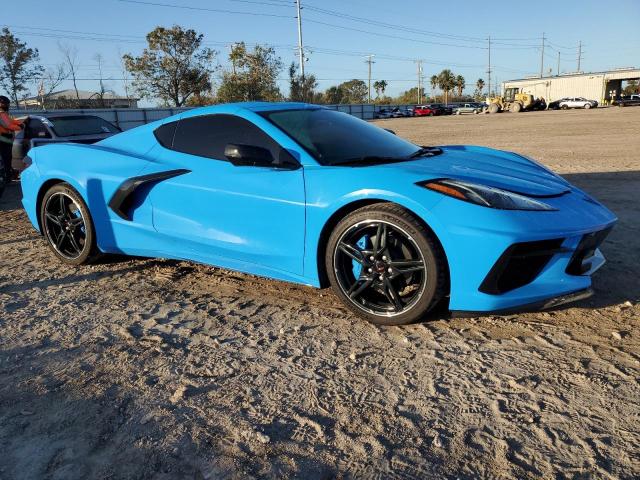 1G1YA2D42M5113717 - 2021 CHEVROLET CORVETTE STINGRAY 1LT BLUE photo 4