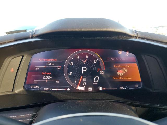 1G1YA2D42M5113717 - 2021 CHEVROLET CORVETTE STINGRAY 1LT BLUE photo 9