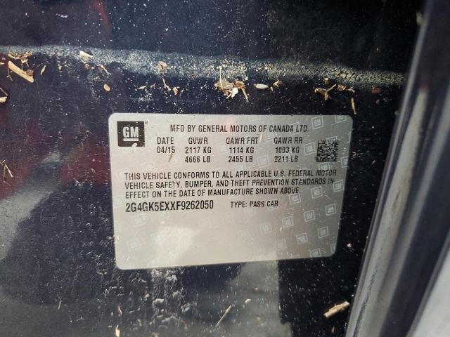 2G4GK5EXXF9262050 - 2015 BUICK REGAL 蓝色 照片 13