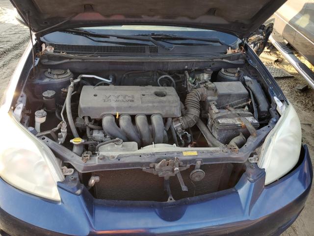 2T1KR32E05C333420 - 2005 TOYOTA COROLLA MA XR BLUE photo 11