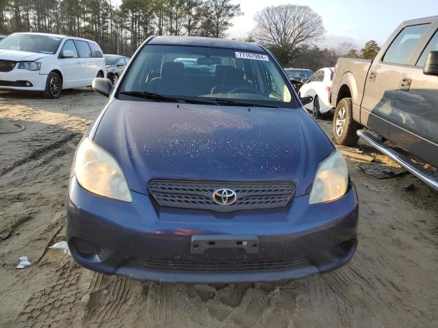 2T1KR32E05C333420 - 2005 TOYOTA COROLLA MA XR BLUE photo 5