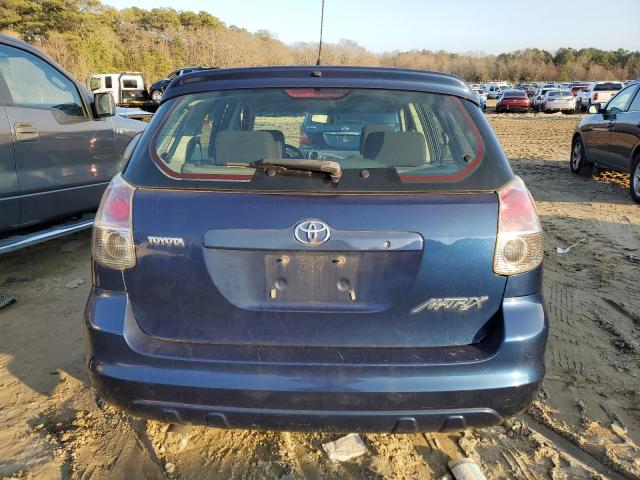 2T1KR32E05C333420 - 2005 TOYOTA COROLLA MA XR BLUE photo 6
