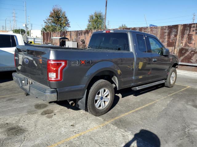 1FTEX1EP4GKE86159 - 2016 FORD F150 SUPER CAB GRAY photo 3