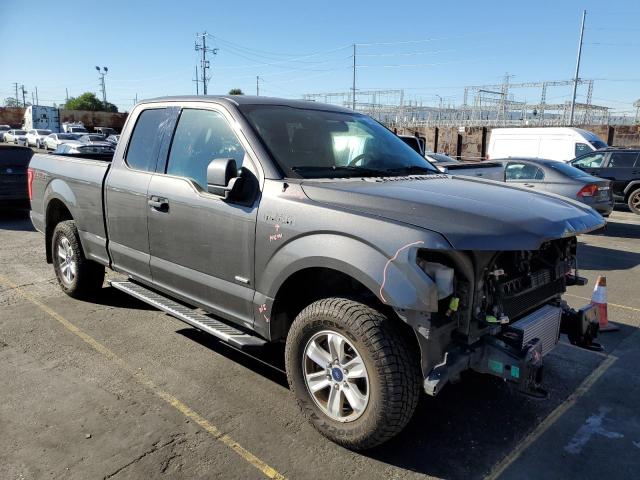 1FTEX1EP4GKE86159 - 2016 FORD F150 SUPER CAB GRAY photo 4