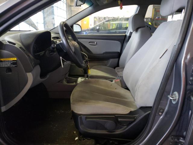 KMHDU46D78U519280 - 2008 HYUNDAI ELANTRA GLS GRAY photo 7