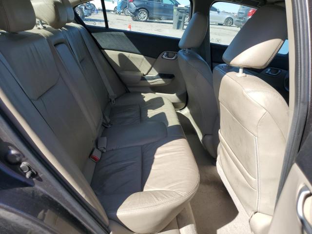 19XFB2F99CE344749 - 2012 HONDA CIVIC EXL ნაცრისფერი ფოტო 10