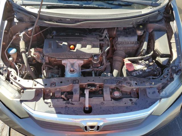 19XFB2F99CE344749 - 2012 HONDA CIVIC EXL ნაცრისფერი ფოტო 11