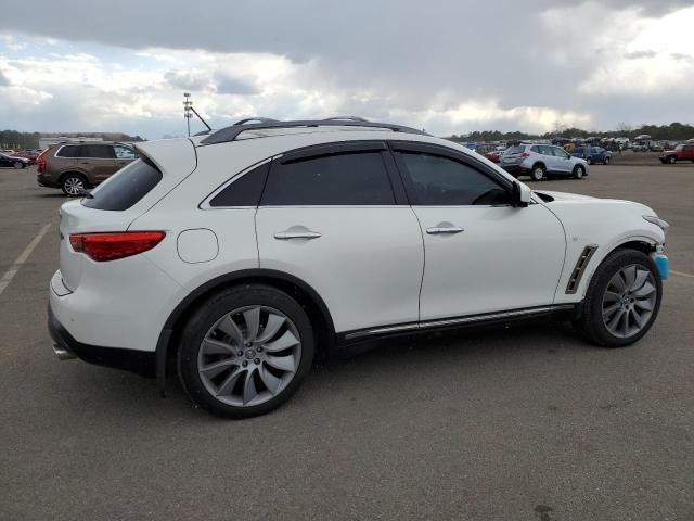 JN8CS1MW6DM171818 - 2013 INFINITI FX37 WHITE photo 3