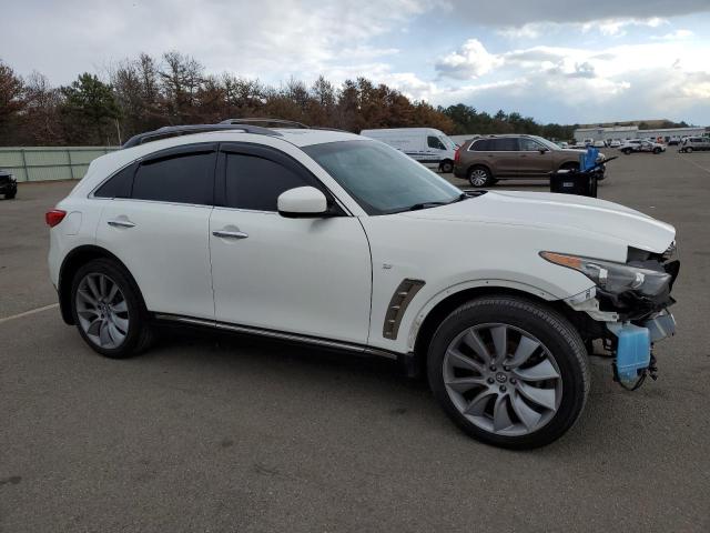 JN8CS1MW6DM171818 - 2013 INFINITI FX37 WHITE photo 4