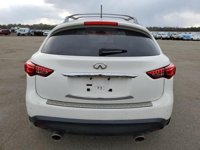 JN8CS1MW6DM171818 - 2013 INFINITI FX37 WHITE photo 6