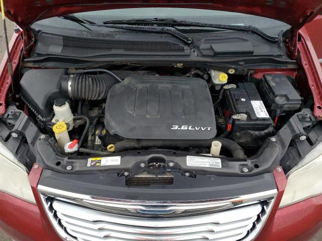 2C4RC1BGXDR585129 - 2013 CHRYSLER TOWN & COU TOURING 红色 照片 12