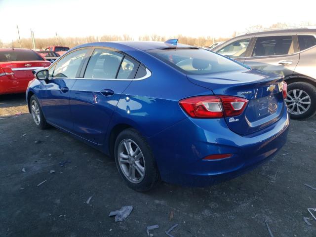 1G1BE5SM1J7242451 - 2018 CHEVROLET CRUZE LT BLUE photo 2