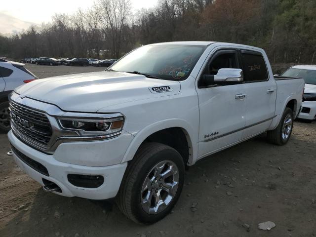 1C6SRFHTXLN249338 - 2020 RAM 1500 LIMITED WHITE photo 1