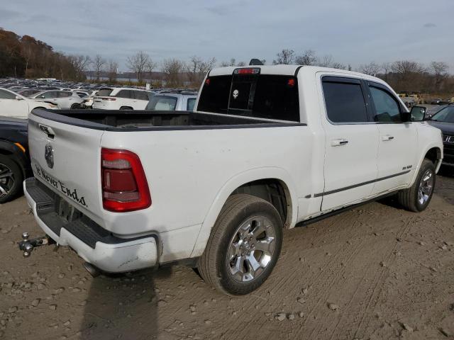 1C6SRFHTXLN249338 - 2020 RAM 1500 LIMITED WHITE photo 3