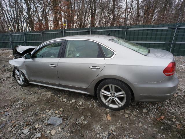 1VWCN7A33DC042888 - 2013 VOLKSWAGEN PASSAT SEL SILVER photo 2