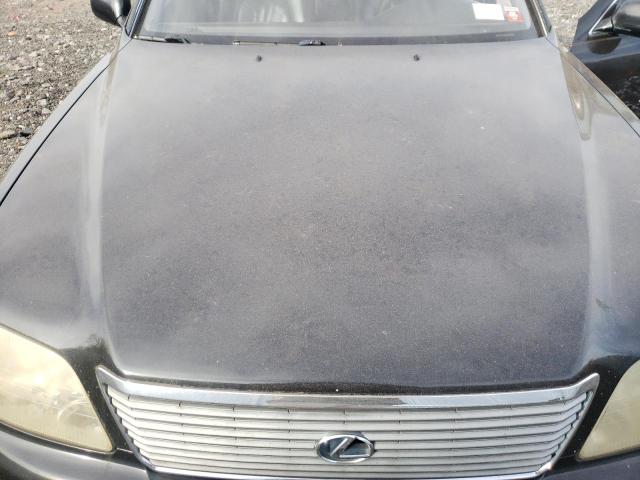 JT8BH28F6W0115022 - 1998 LEXUS LS 400 BLACK photo 11