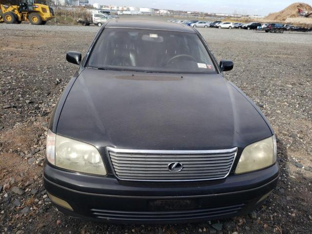 JT8BH28F6W0115022 - 1998 LEXUS LS 400 BLACK photo 5