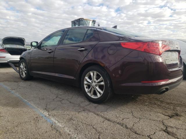 5XXGN4A78DG102380 - 2013 KIA OPTIMA EX MAROON photo 2