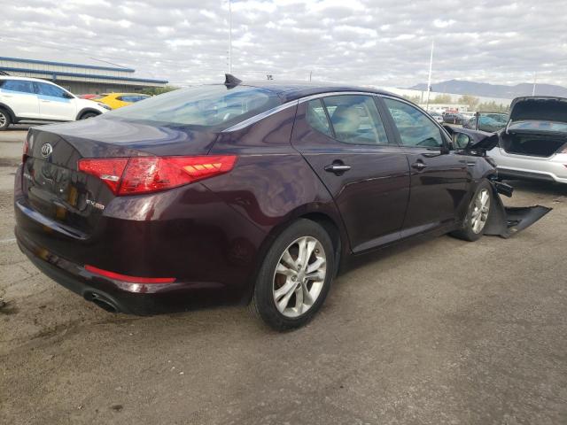 5XXGN4A78DG102380 - 2013 KIA OPTIMA EX MAROON photo 3