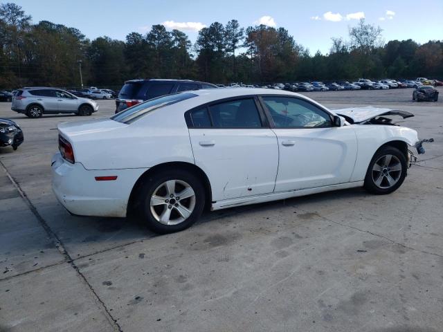 2C3CDXBG8CH171992 - 2012 DODGE CHARGER SE WHITE photo 3