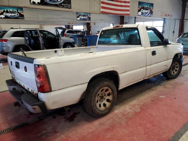 1GCEC14X27Z158405 - 2007 CHEVROLET SILVERADO C1500 CLASSIC WHITE photo 3