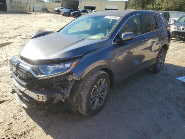 2HKRW2H87MH659620 - 2021 HONDA CR-V EXL GRAY photo 1