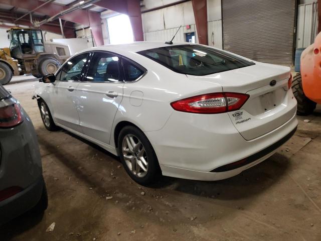 3FA6P0H72DR250942 - 2013 FORD FUSION SE WHITE photo 2