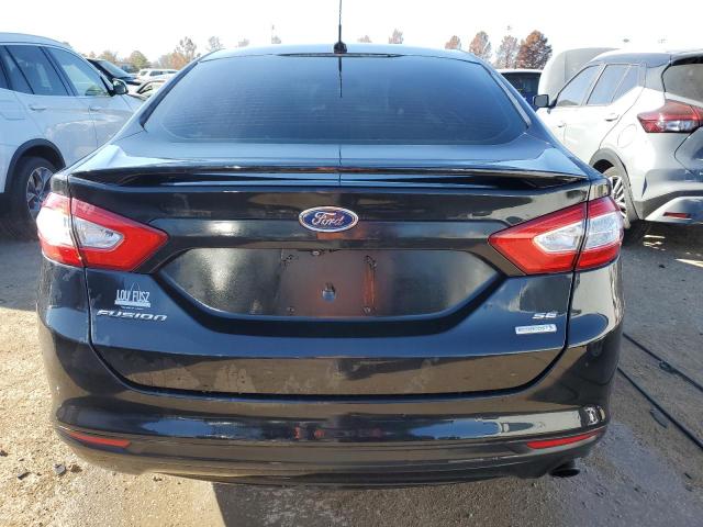 3FA6P0HD1FR304918 - 2015 FORD FUSION SE BLACK photo 6