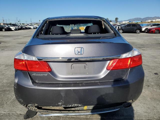 1HGCR2F35FA035797 - 2015 HONDA ACCORD LX GRAY photo 6