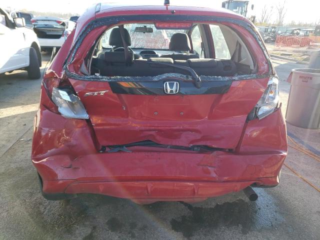 JHMGE8H32DC006401 - 2013 HONDA FIT RED photo 6