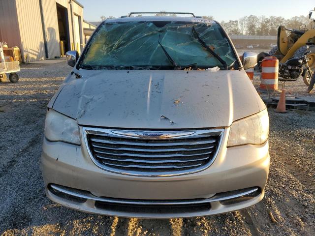 2C4RC1CG1ER328845 - 2014 CHRYSLER TOWN & COU TOURING L TAN photo 5