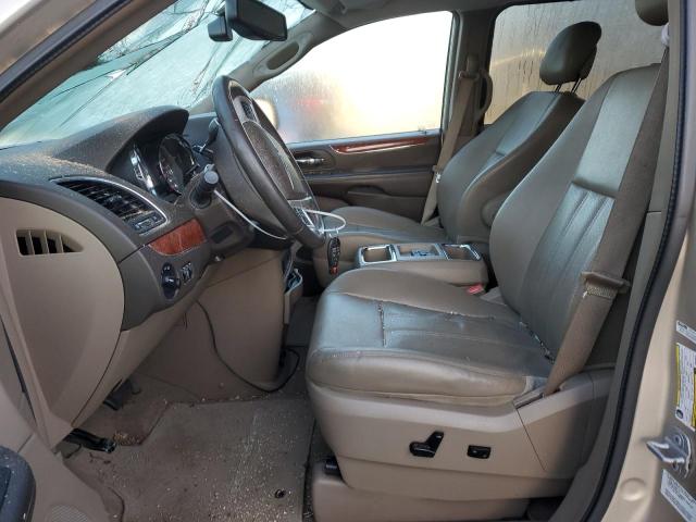 2C4RC1CG1ER328845 - 2014 CHRYSLER TOWN & COU TOURING L TAN photo 7