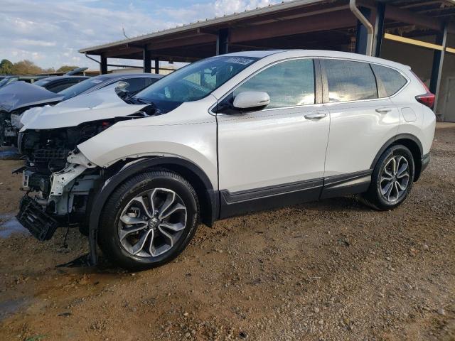 5J6RW1H57ML006274 - 2021 HONDA CR-V EX WHITE photo 1