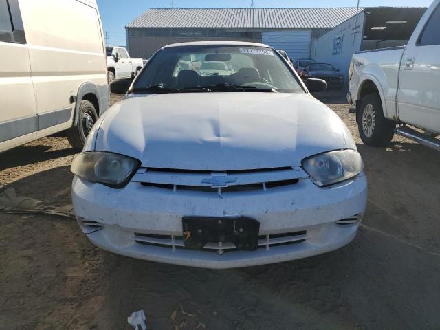 1G1JC52F337240139 - 2003 CHEVROLET CAVALIER WHITE photo 5