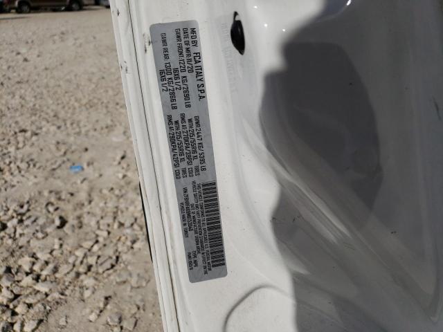 ZFBHRFAB8M6T53040 - 2021 RAM PROMASTER WHITE photo 13
