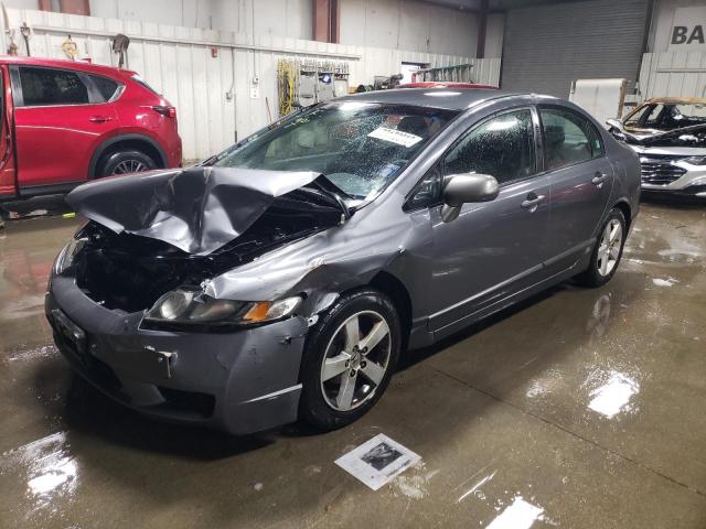 19XFA16689E043904 - 2009 HONDA CIVIC LX-S GRAY photo 1