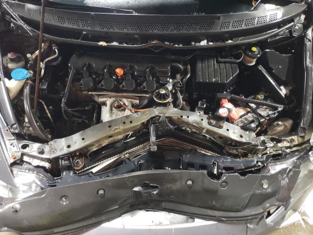 19XFA16689E043904 - 2009 HONDA CIVIC LX-S GRAY photo 11