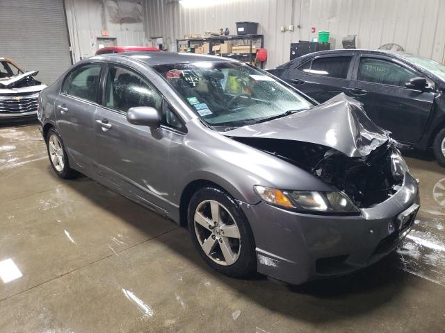 19XFA16689E043904 - 2009 HONDA CIVIC LX-S GRAY photo 4