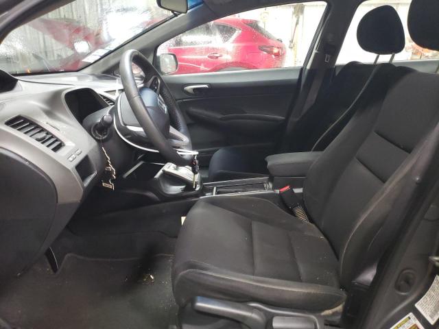 19XFA16689E043904 - 2009 HONDA CIVIC LX-S GRAY photo 7