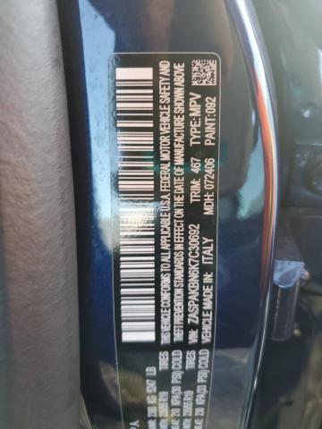 ZASPAKBN6K7C30692 - 2019 ALFA ROMEO STELVIO TI BLUE photo 12