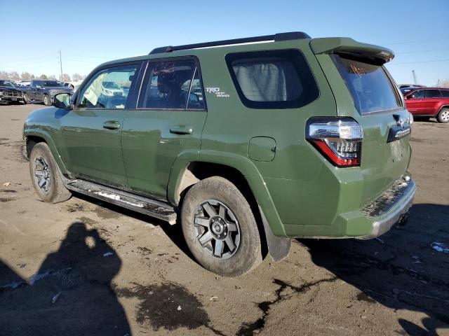 JTERU5JR5N6059308 - 2022 TOYOTA 4RUNNER SR5 PREMIUM GREEN photo 2