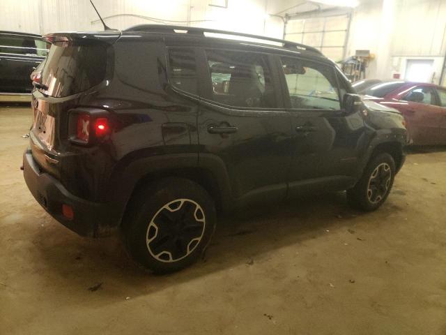 ZACCJBCB4HPF13793 - 2017 JEEP RENEGADE TRAILHAWK BLACK photo 3