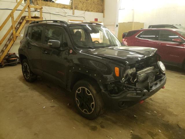 ZACCJBCB4HPF13793 - 2017 JEEP RENEGADE TRAILHAWK BLACK photo 4