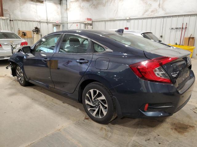 2HGFC2F71HH567229 - 2017 HONDA CIVIC EX BLUE photo 2