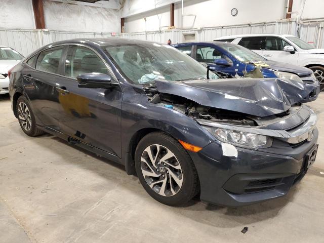 2HGFC2F71HH567229 - 2017 HONDA CIVIC EX BLUE photo 4