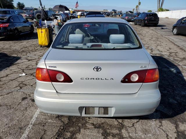 1NXBR12E22Z605609 - 2002 TOYOTA COROLLA CE SILVER photo 6