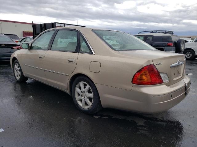 4T1BF28B12U257121 - 2002 TOYOTA AVALON XL GOLD photo 2