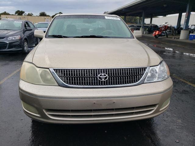 4T1BF28B12U257121 - 2002 TOYOTA AVALON XL GOLD photo 5