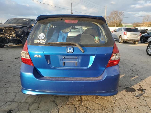 JHMGD38697S008477 - 2007 HONDA FIT S 蓝色 照片 6
