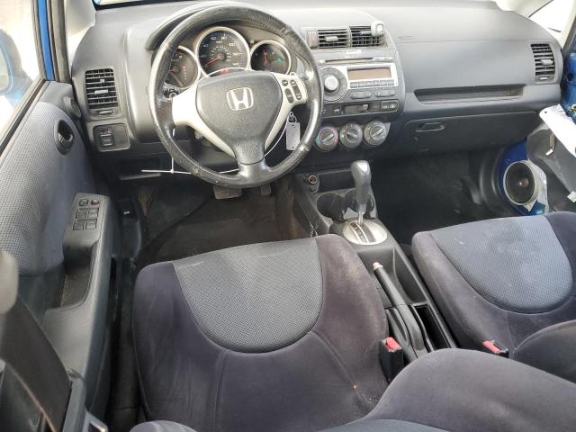 JHMGD38697S008477 - 2007 HONDA FIT S 蓝色 照片 8
